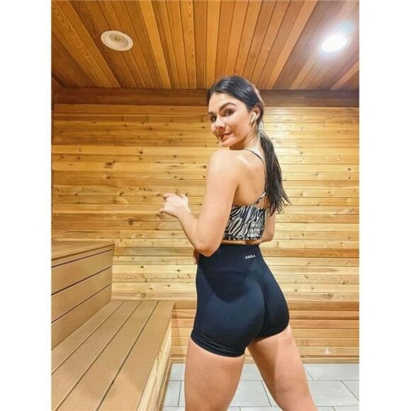 AUROLA Seamless Scrunch Workout Shorts Women Gym Yoga Running Activewear Fitness - Picture 2 of 7